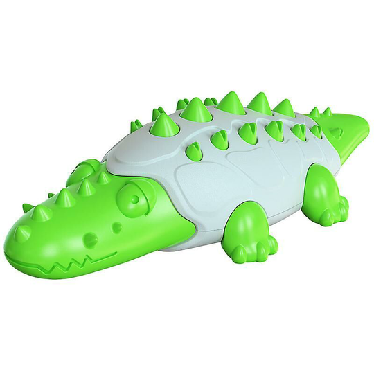 Crocodile Shape Dog Toy Leaking Food Ball Molar Tooth Cleaning Stick - style 3
