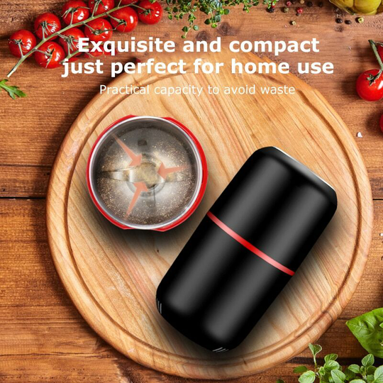 Electric Coffee Grinder, 120g Capacity, Powerful, Mini Kitchen Bean, Spice, Coffee Bean, Coffee Bean, Vanilla Nut