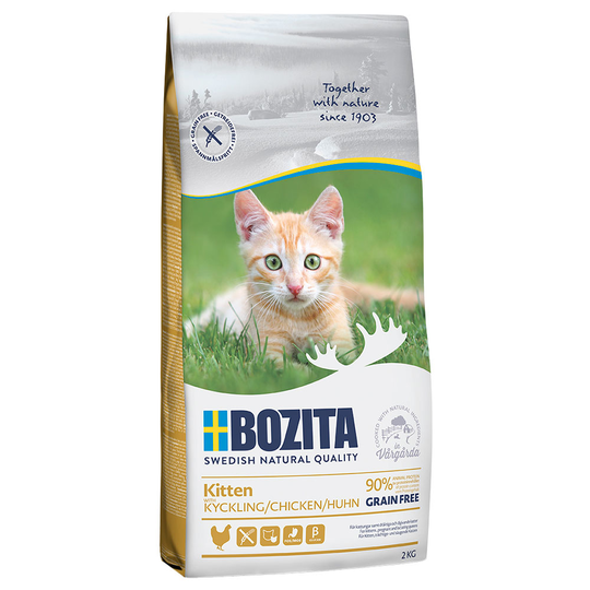 Bozita Grain Free Kitten - Chicken - 2kg