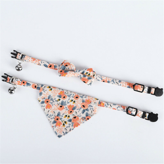 Cat Collar, Adjustable Cat and Dog Collar, for Puppies, Kittens (Pack of 2).