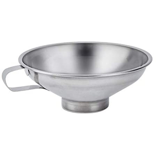 Funnels, jam funnels, filling funnels, canning funnels made of stainless steel ideal for transferring spices, liquids, powders, beans, jam