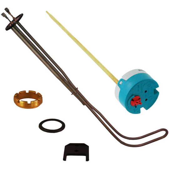 Heatrae Sadia Cylinder Spares - Heatrae Sadia Megaflo Titanium Upper Immersion Heater 95606989 with tse
