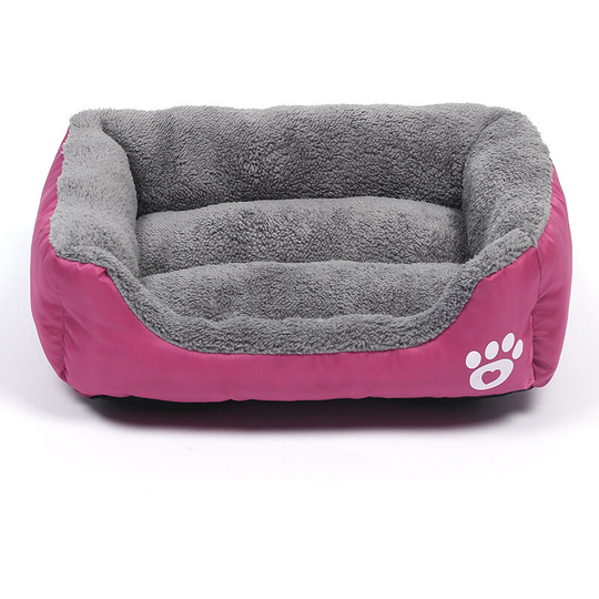 Dog Bed, Dog Bed and Basket Dog Bed, Waterproof Pet Mat Pad and Sleeping Pad for Kitty Cat and Small Puppy Dog, Soft and Washable(Pink)