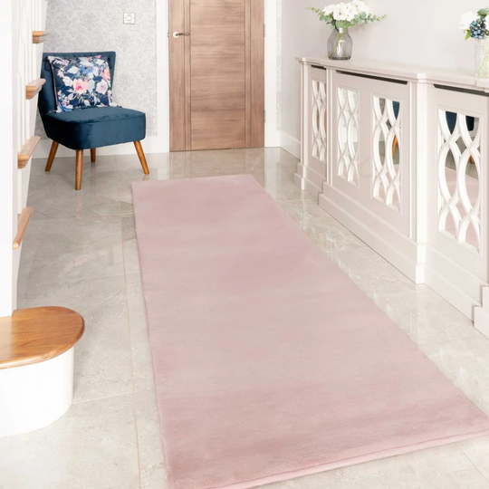 Power Loom Pink Rug