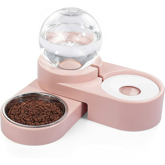 Einemgeld - maohegou Cat Water Fountain 1.8L Automatic Dog Water Dispenser Cat Water Dispenser Pink