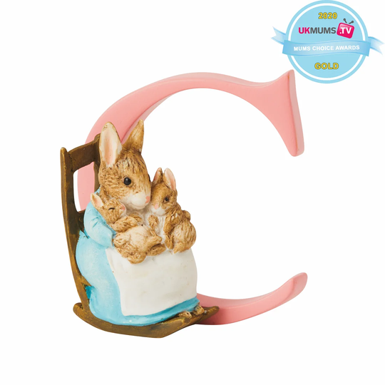 Peter Rabbit Letter C Figurine