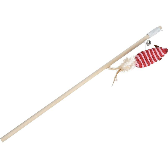 1 Piece Interactive Cat Toy, Cat Wand Toy Lightweight Cat Stick Cat Teaser Toy for Pet