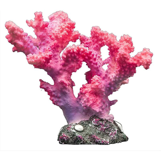 Fish tank decoration Resin fish tank ornament for aquarium fish tank decoration Resin fish tank decoration (Color : Pink)