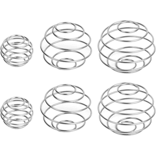 Shake Ball, Stainless Steel Protein Mixer Blender Mixing Ball for Mixed Protein Drinks 5 Pcs/Set (5 Pieces)