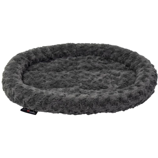 Pet Basket Softy s 55x45x7 cm Rosette Grey Jack And Vanilla Grey