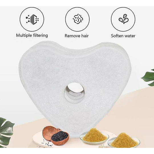 Multifunctional Activated Carbon Filter for Automatic Water Fountain Cat Dog Kitten Pet Bowl Dish Filter