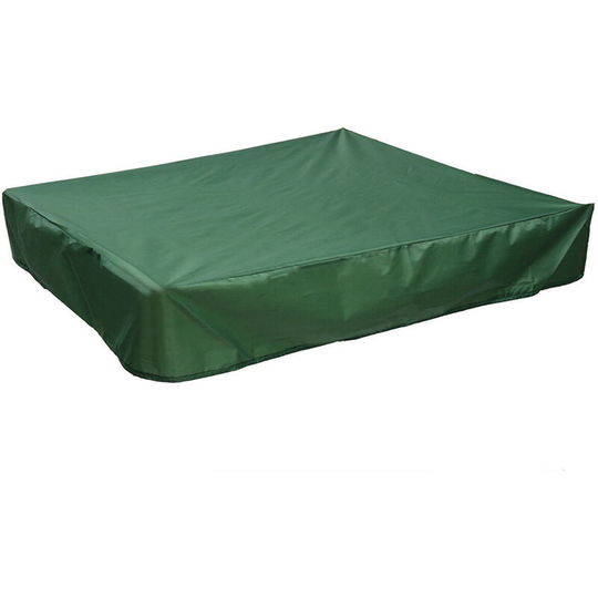 Cord Sand Tray Cover, Anti-Dust Square, Beach Sand Cover, Waterproof, Green (120 * 120cm)