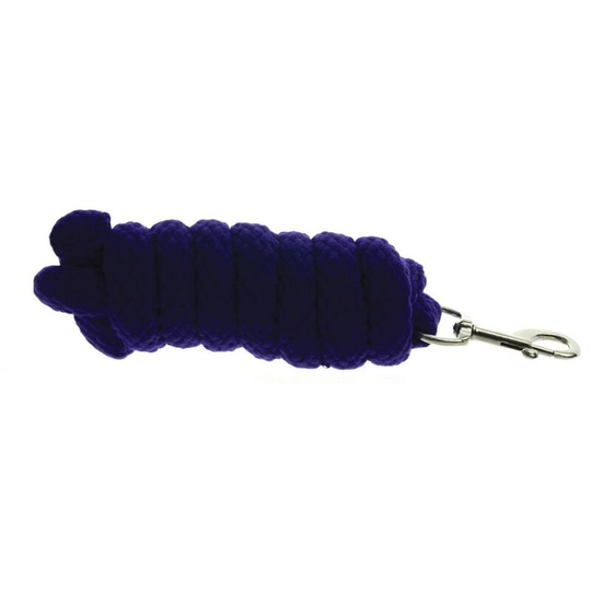 Hy Extra Thick Extra Soft Lead Rope (2m) (Purple) - Purple