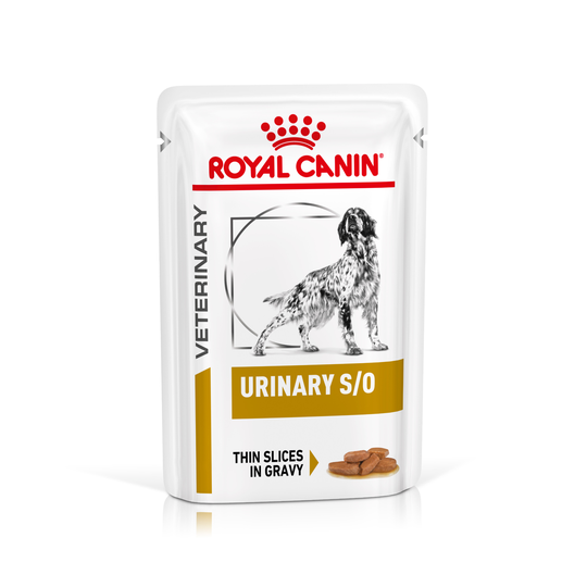 Royal Canin Veterinary Dog - Urinary S/O in Gravy - Saver Pack: 24 x 100g