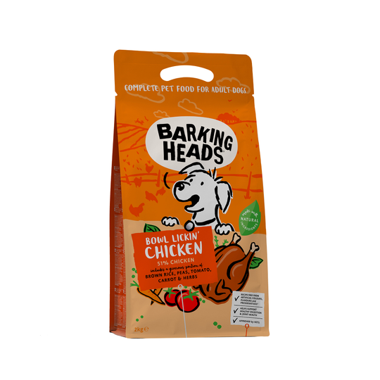 Barking Heads Bowl Lickin' Chicken - 2kg