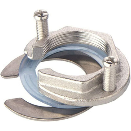 Osqi - Stainless Steel Faucet Retaining Nut Kit to Prevent Kitchen and Bathroom Faucets from Working Loose, One Hole Nut Type Connector 31mm