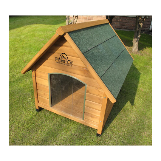 Pets Imperial Medium Wooden Sussex Dog Kennel With Removable Floor For Easy Cleaning B