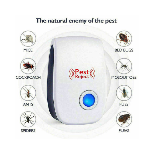 Electronic Ultrasonic Pest Repeller Anti Mosquito Bug Insect Control