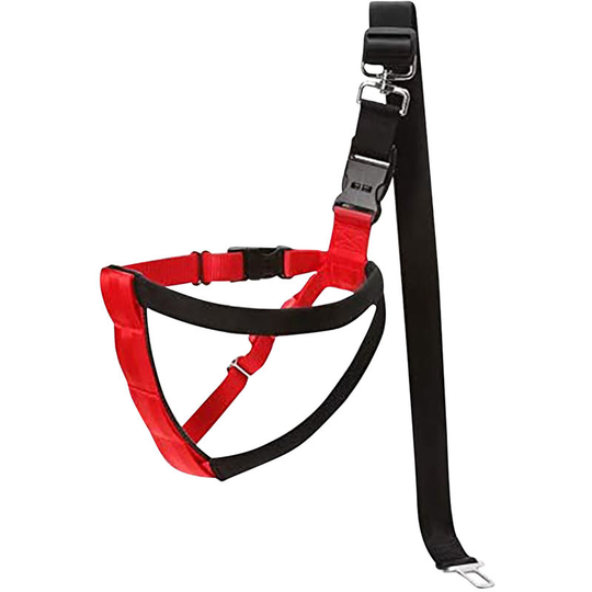 Dog Car Harness (m) (Black) - Black - Interpet Limited