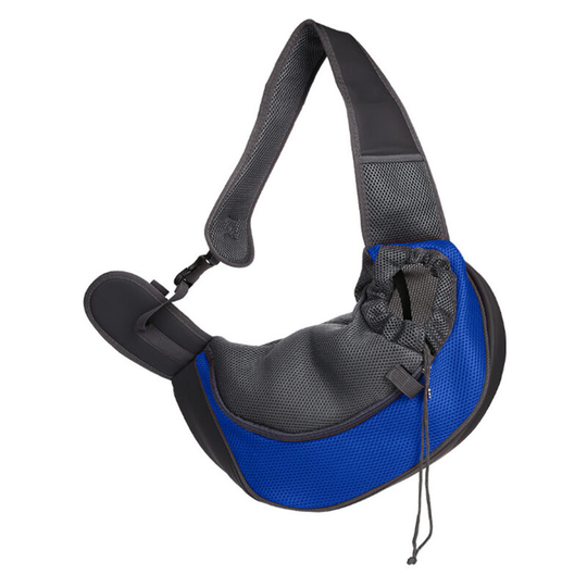 Package Backpack Company Backpack for Pets Shoulder Bag Adapted to Puppies and Cats with Breathable Mesh Pocket Pet Pet Small Blue