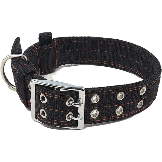 Dog Collar for Large Dogs Nylon Heavy Duty Thick Dog Collar 1.5 in Wide Tactical Dog Collar