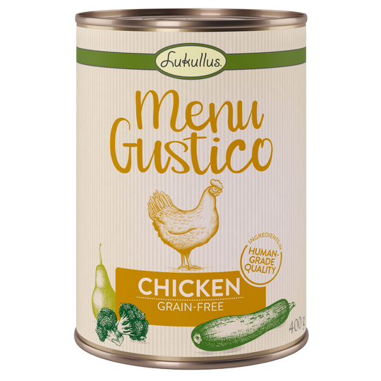 Lukullus Menu Gustico Chicken - Grain-free - 6 x 400g