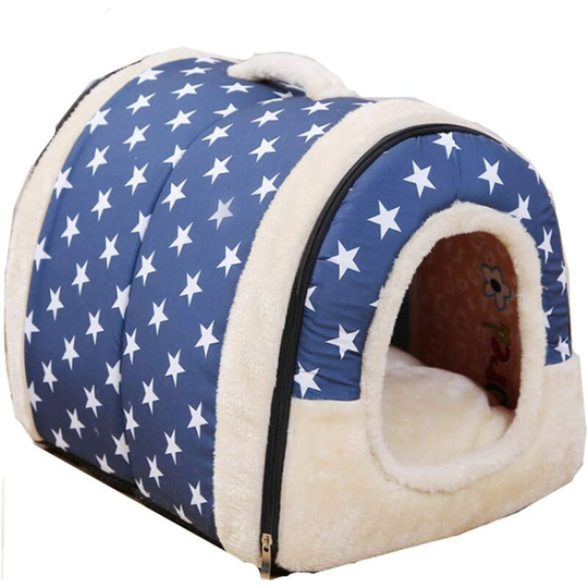 2-in-1 pet nest-soft and warm-non-slip-foldable-winter and summer-soft and comfortable sleeping bag-size