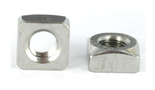 M5 Chamfered Square Nut A2 (T304) Stainless Steel Din 557