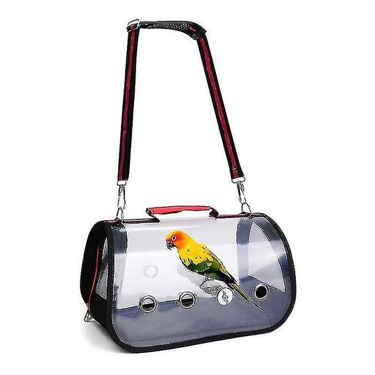 Parrot Bird Carrier Travel Parrot Bird Cage Backpack With Standing Stick Bluewanan