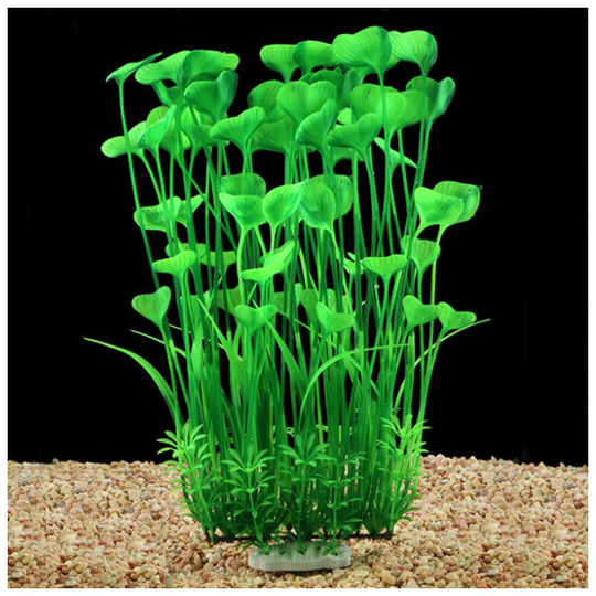 Perle Raregb - Aquarium Decoration Aquarium Landscaping Simulation Waterweed Faux Waterweed Ornaments Plastic Waterweed Algae (Green