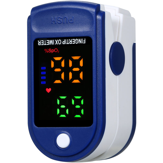 Fingertip Clip P-ulse O-ximeter l-ed Colorful Screen Display Mini SpO2 Monitor Oxygen Saturation Monitor Pulse Rate Measuring