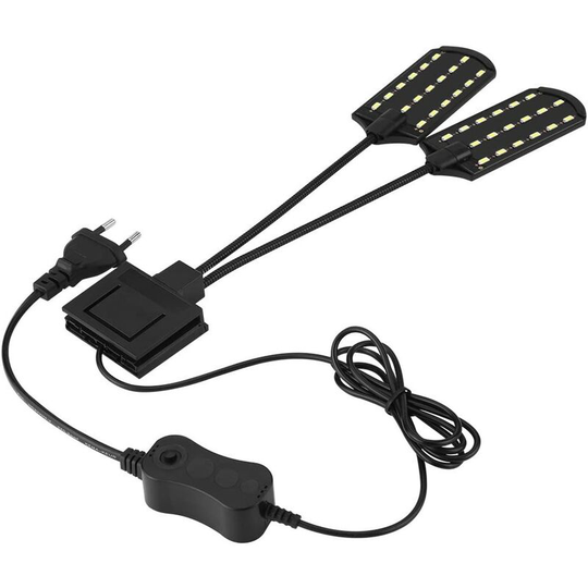 Led aquarium light turns off the hanging lamp waterproof to water