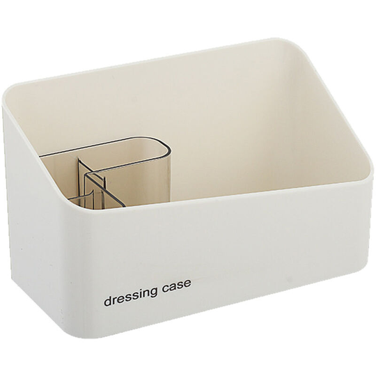 Pesce - Desktop drawer multi-compartment cosmetic storage box white