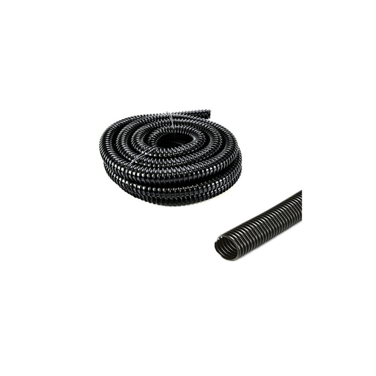 (25mm (1 inch), 15m) Pisces Black Flexi Pond Hose 12/20/25/32/38/40/50 mm
