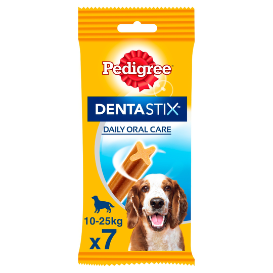Pedigree Dentastix - Daily Oral Care for Medium Dogs (10-25kg) - 28 Sticks