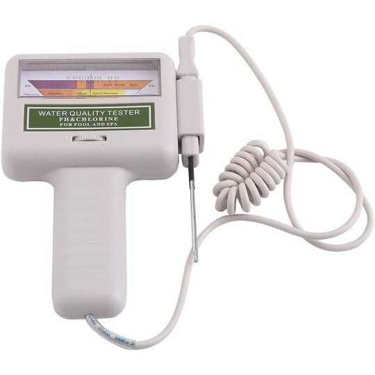 Ph Automatic Chlorine Tester PH-Meter Digital Water Analyzer Specially for Swimming Pool Spa Aquarium
