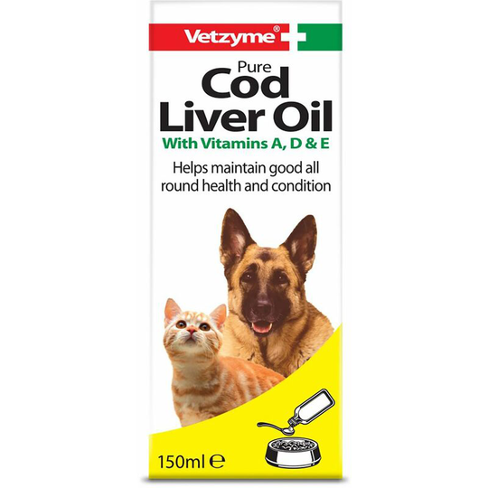 Vetzyme Cod Liver Oil - 150 Ml - S0376
