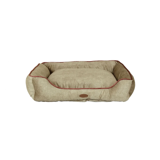Bolster Cushion in Taupe