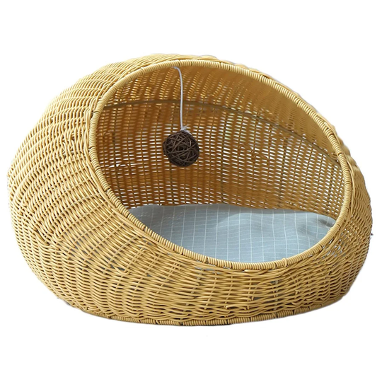 Luann Designer Round Cat Bed
