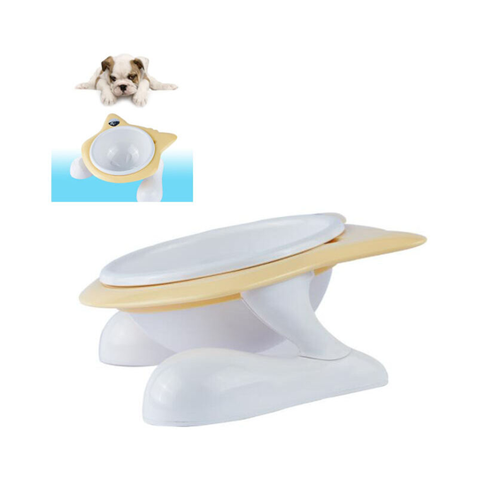 Pet Bowl Non-Slip Pet Feeding Bowl Simple Neck Protector Durable Pet Feeding Bowl For Cats Dogs