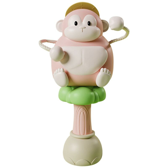 Baby Rattle Baby Can Chew Teether Rattle Easy To Grasp 0-3 Year Old Baby Big Wave Drum Toy - Flkwoh