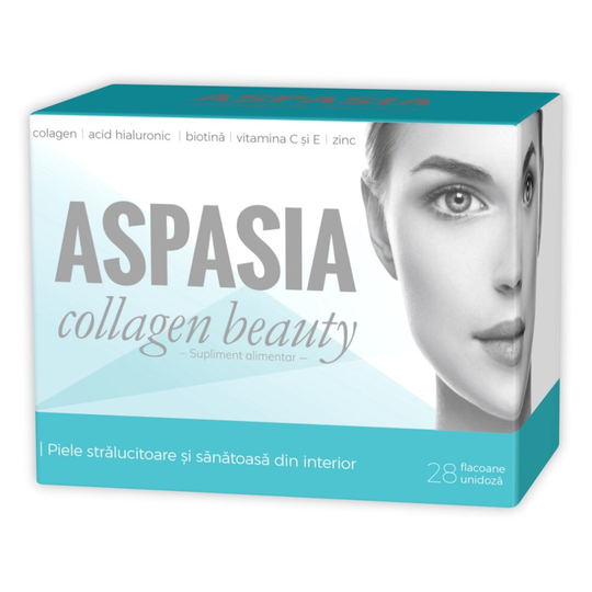 Aspasia Collagen Beauty, 28 bottles , Natur Produkt, elasticity & health of the skin