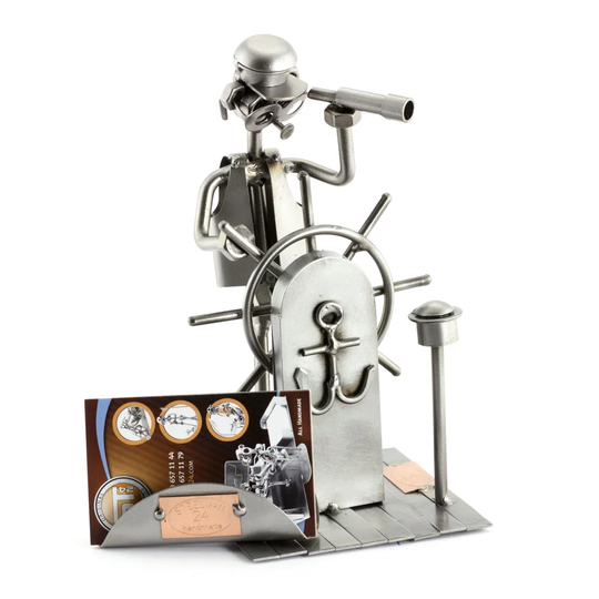 Sailor Captain Screw Man Place Card Holder