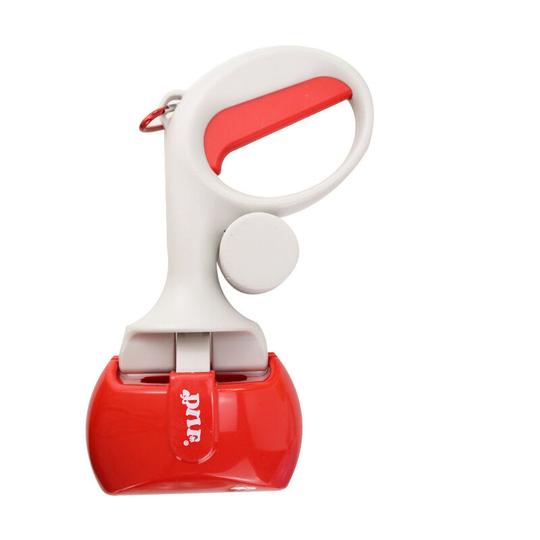 Pet Toilet Picker Portable Dog Feces Toilet Picker Pet Toilet Clip, Red, The product is small and easy to carry, indoor/outdoor, cat, dog