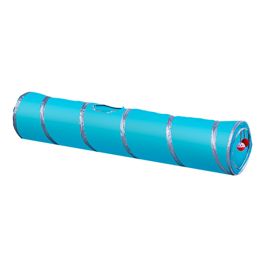 Cat tunnel for indoor cat interaction