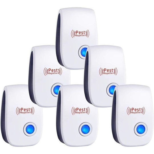 Ilovemilan - Ultrasonic Pest Repeller, Indoor Ultrasonic Insect Repellers for Mice, Electronic Plug-in Sonic Repellent Pest Control for Roach,