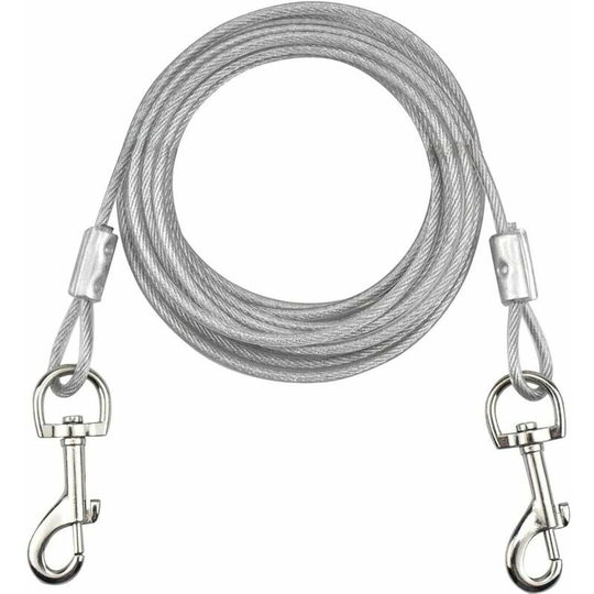 Dog Rope, Weighing No More Than 80kg, Pet Leash, Suitable for Small, Medium or Large Dogs (White, 5m)
