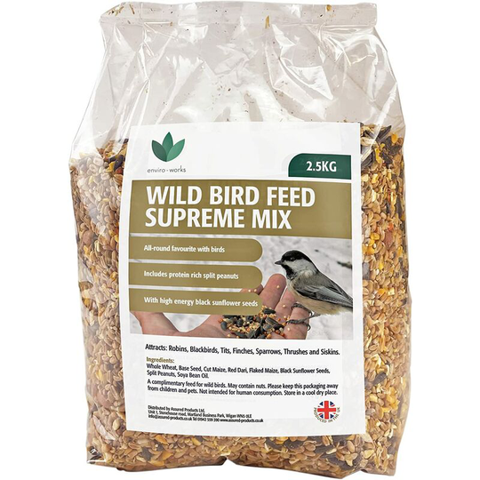 Enviro Works - Wild Bird Feed Supreme Mix 2.5kg...