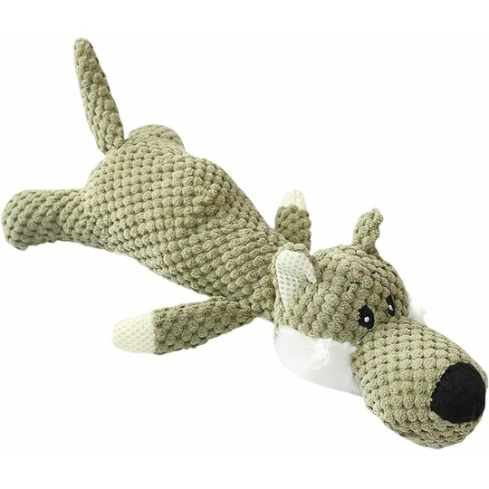 Puppy Plush Toys, Dog Toys Squeaky Plush Toys | Cute Dog Toys Interactive Plush Puppy Toys Teething Toys - Muff