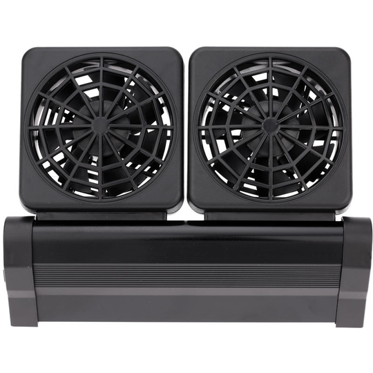 Aquarium Fish Tank Cooling Fan Adjustable 2 Level Wind 100-240V, 2 Fans - 2 Fans